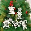 Christmas Decorations Cross-Border Decoration Snowflake Tree Pendant Candy Crutch Bell