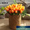 Tulipes artificielles en PU, 1 pièce, fleurs artificielles au toucher réel, Bouquet de tulipes pour décoration de mariage à domicile, fleur B1016