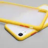 En gros Translucide Mat Doux Téléphone Cas Qualité Anti-goutte TPU PC Couverture Antichoc Cas pour iPhone 6/7/8/12/12 Pro/Mini