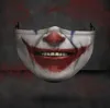 Masques design Masques de cosplay de fête d'Halloween Masque facial Joker lavable Masque d'impression numérique Masque de protection de crâne d'Halloween Masque en coton