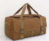 Wodoodporna ręczna torba bagażowa Mężczyźni Kobiety Duża Pojemność Przenośny Wojskowy Outdoor Weekend Duffle Canvas Travel Torba