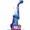 Bizarre Pyrex Beaker Bong Bong Smoke Glass Water Pipe Recycler Recycler