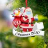 2020クリスマス休暇の装飾クリスマスツリーぶら下がって飾り祭りの装飾パーソナライズされたサンタクロースマスクK098