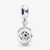 Solid 925 Sterling Silver Fortune Compass Dangle Charm Bead Fits European Pandora Style Jewely Bracelets