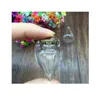 100 Sets Clear Water Grow Shape Globe Jewelry Concles Charm Wish Wish Bottle Vial Vial Colar Pingente com 1 jlldcr