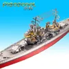 Piestool Figure Toy HMS Prince of Wales Boat DIY Laser Coute Jigsaw 3d Metal Puzzle Model Nano Puzzle Toys for Children Y2004218325753