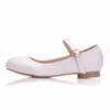 Kids New Spring Autunm Baby Girls Flats Children White Princess Female Students Shoes