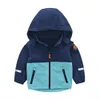 Honeyking babykleding mode lente herfst kinderen uitloper winddicht waterdichte warme jas jas voor meisjes en jongens LJ201126