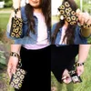 Neopren kredit ID-kortväska Hållare Sunflower Pouch Wristlet Zipper Purse