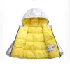 VFOCHI Nouveau Garçon Fille Vers Le Bas Manteaux Enfants Veste D'hiver Parka Enfants Habit De Neige Imperméable Unisexe Garçon Fille Épais À Capuche Hiver Outwear LJ201120