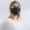 Mode Färgglada Kärlek Masker Bling Diamond Party Mask Rhinestone Grid Net Mask Tvättbar Sexig Hål Mask för Kvinnor
