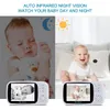 Huishoudelijke Multifunctionele Baby Monitor 3.5-inch Digital Wireless Ouderen Babyzorg Monitoring Two-Way Voice Intercom Infrarood Night Vision-