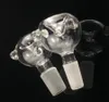14.4mm / 18,8mm Joint Hookahs för glas Bongs Glasskål Rökvattenrör