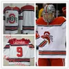 Ohio State Buckeyes College Hockey Jersey 21 Joe Dunlap 24 Ryan O'Connell 26 Jaedon Leslie (A) 27 Eric CoOney 28 Jake Wise 29 Gustaf Westlund 30 Ryan Snowden 33 kommer Riedell