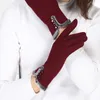 Höst Vinter Kvinnor Handskar Cashmere Driving Full Finger Pekskärm för mobila kvinnliga vantar Warm1