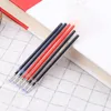 Penne gel 100Pcs 0.5mm Nero Blu Rosso Ricariche per penna Scrittura fluida Cancelleria per ufficio Ricarica di buona qualità Scuola1