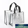 Foldable Shopping Bag Eco Large Reusable Shopping Bag Tote Waterproof Fabric Non-woven Bag No Zipper Fashion