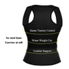 CXZD Dames Neopreen Sauna Zweet Taille Trainer Vest met Rits voor Gewichtsverlies Gym Workout Body Shaper Tank Top Shirt LJ201210