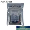 50Pcs/Lot Antistatic Aluminum Storage Bag Bags Resealable Anti Static Pouch for Electronic Accessories Package Bags Gift