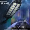 1500W Solar Street Light 8800mAH Outdoor Solar Lamp Bright Sunlight Waterproof PIR Motion Sensor Garden Lighting Remote Control