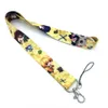 20pcs Anime Lanyards Cool Neck Strap Phone Keys ID Card Holder Lanyard For Keys DIY Hanging Rope