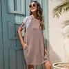 ladies casual cotton dresses