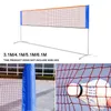 Taşınabilir standart badminton net katlanabilir profesyonel voleybol eğitim aksesuarları kare örgü tenis badmintonları ekipman 201118332179