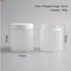 24 x 250g Empty Frost Cosmetic Cream Containers Jars 250cc 250ml for Cosmetics Packaging Plastic Bottles with Caphigh qualtity