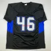 Anpassad ny Khalil Mack Buffalo Black College Stitched Football Jersey Lägg till valfritt namnnummer