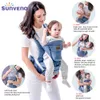 Sunveno Porte-bébé ergonomique Porte-siège de hanche pour bébé Porte-bébé Kangourou Sling Sacs à dos face à l'avant pour bébé Voyage Activité Gear LJ200914