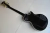 Factory Custom Electric Guitar Left Handed Mahogany In Black 20120110