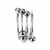 Stainless Steel Cock Rings Penile Sliding Band Bead Ring Binding Male Penile Exercise Ring Adult Sex Toy Products Metal Penis Ring3495349