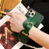 Fashion wristband stand leather phone cases for iphone 11 12 pro max x xr xs max 6 7 8 plus case