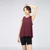 Sexy Mulheres Yoga Vshirt Tshirt Back Sports Sports Fitness Top Top Yoga Running Gym Runging Torps