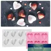 3D DIY Diamond hart vorm siliconen cakevorm cake chocolade fondant pudding jelly voor bakken gebak zeep kaars maken schimmel