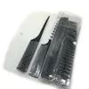 10 pièces ensemble brosse à cheveux professionnelle peigne Salon de coiffure antistatique peignes à cheveux brosse à cheveux peignes de coiffure soins des cheveux style aussi