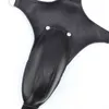 Nxy Device Thierry Bondage Man Bib Slip con gabbia per cazzi rimovibile Imbracatura erotica Restraint per giochi per adulti Strap on v 02074913096