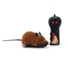 Zabawne RC Animals Wireless Pilot Control RC Electronic Rat Myse Myse Myszy dla kota szczeniaka dla dzieci Prezenty MX20041423959669901