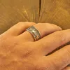 Bague en argent antique avec éléphant, sculpture pour femmes et hommes, bijoux à la mode, cadeau, volonté et sable