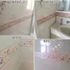 0,1*10 m Decorazioni per la casa impermeabile Adesivo in PVC Adesivo murale in vita per bagno cucina per bambini camera da parati autoadesiva bordi 201106