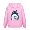 Totoro fille Sweat-shirt décontracté à manches longues pour enfants Automne Hiver Hoodie Enfants Mode Cartoon Tops Coton Garçons Chemise LJ201216