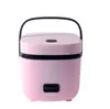 1.2L Mini Electric Rice Cooker 2 Layers Heating Food Steamer Multifunction Meal Cooking Pot 1-2 People Lunch Box