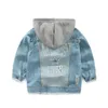 Benemaker Denim Jackets For Boys Autumn Trench Children's Clothing 3-8Y Hooded Outerwear Windbreaker Baby Kids Jeans Coats JH021 201104