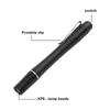 100st 365nm 395nm Mini Pen UV LED-facklampa Blacklight Pen Lampa LED ficklampa ultraviolett pengar Pet urin fläckar detektor