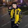 mens yellow jacket