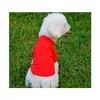 Pet Dog Cat Puppy Camisetas Traje Traje Traje Abrigos Abrigos Tops Ropa Tamaño XS S M L XL para disfraces 26UHL