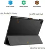 Cas mince pour Samsung Galaxy Tab S5E 10.5 2019 Modèle SM-T720 / T725, couverture de support légère ultra mince avec un sommeil automatique / sillage (noir)