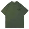 militar homens camisa verde t