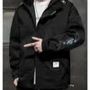 Fashion Jacket Men Casual Hooded Mens Spring Autumn Bomber Jacket Coat Reflective Color Trendy Streetwear Mane Clothing 201127