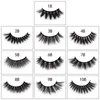 2020 new 3D Mink Eyelashes Eyelash 3D Eye makeup Mink False lashes Soft Natural Thick Fake Eyelashes Lashes Extension Beauty Tools 10 styles